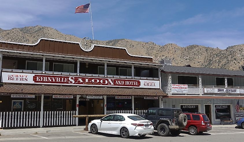 Historic downtown Kernville.