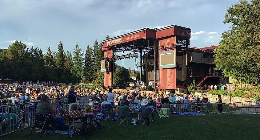 Ironstone Amphitheatre, Murphys, California.