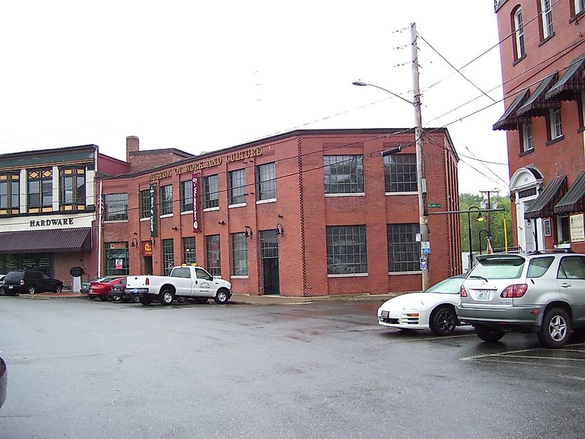 The Museum of Work and Culture in Woonsocket, Rhode Island. 
