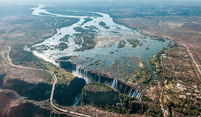 Zambezi river victoria falls