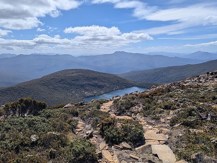 Hartz Mountains National Park in Tasmania, Australia.