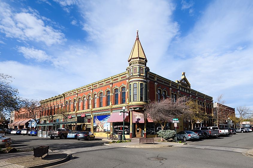 Davidson Building in downtown Ellensburg, Washington