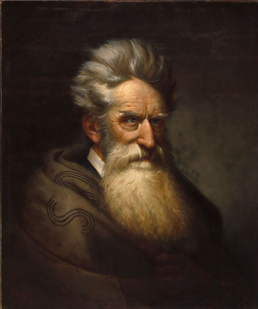 Portrait of John Brown by Ole Peter Hansen Balling, 1872.