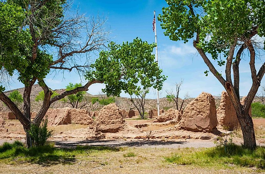 Fort Selden State Monument, Museum in Radium Springs, New Mexico
