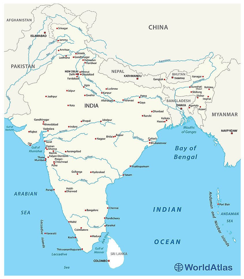 Bay of Bengal map