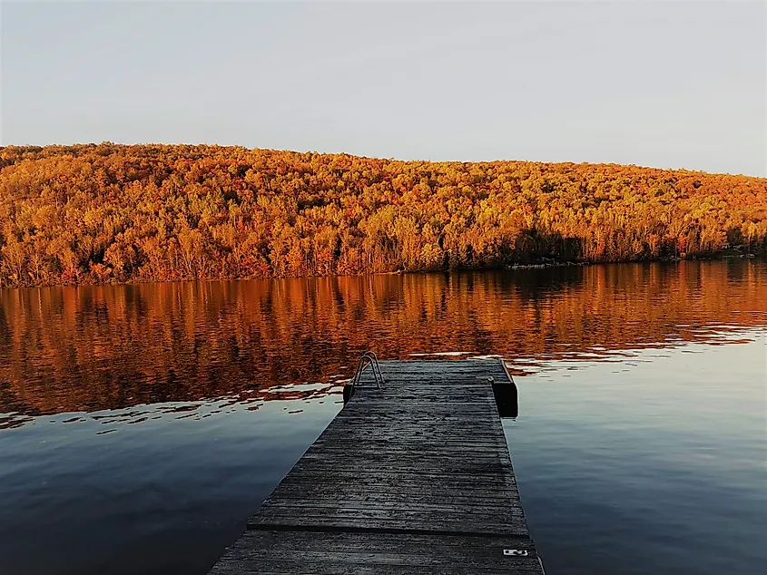Lake Nipissing in the Fall