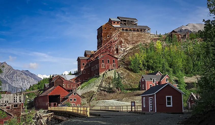 Kennecott Mine, Wrangell, St. Elias National Park, Alaska.