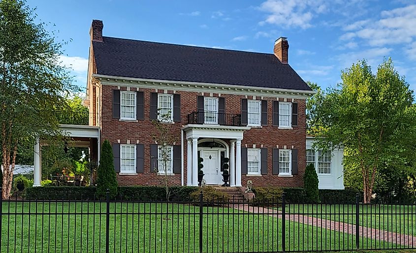 Smotherman House in Tullahoma, Tennessee. 