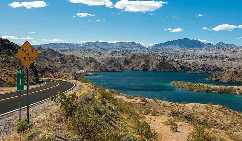 Lake Mohave at Lake Mead National Recreation Area near Bullhead City, Arizona