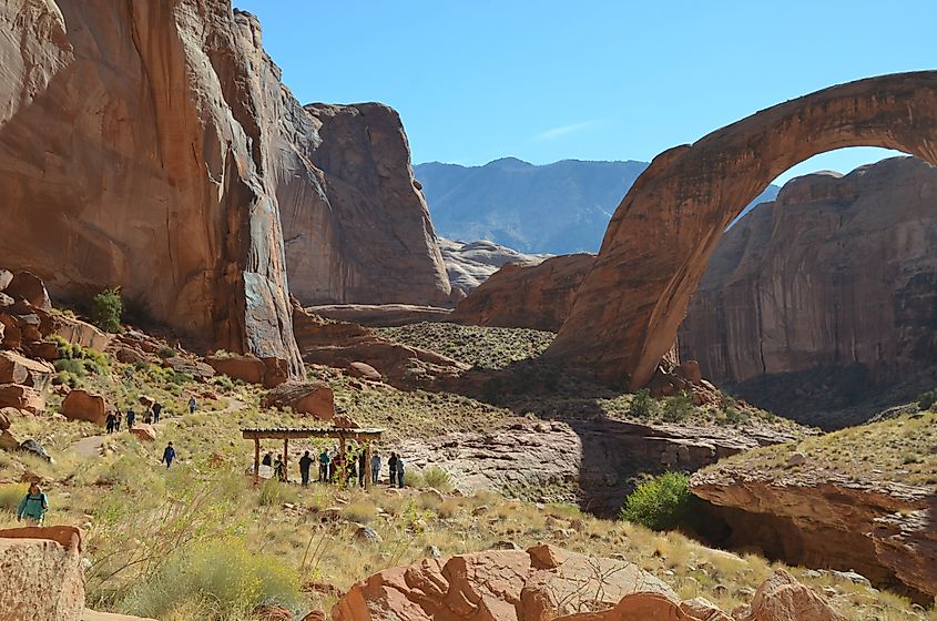 The spectacular Rainbow Bridge National Monument, Utah