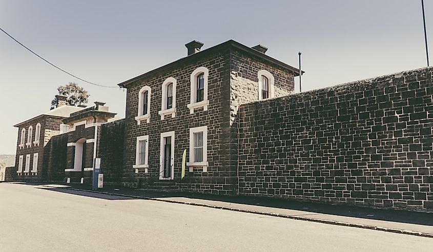 Abandoned prison for the mentally ill J ward - Ararat Victoria Australia