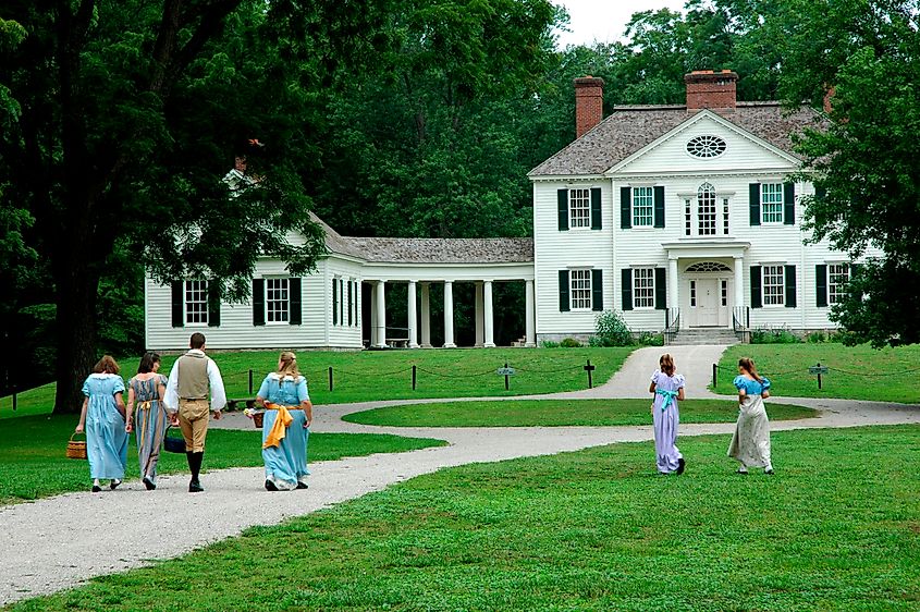 Blennerhassett Island Historical State Park in Parkersburg, West Virginia.