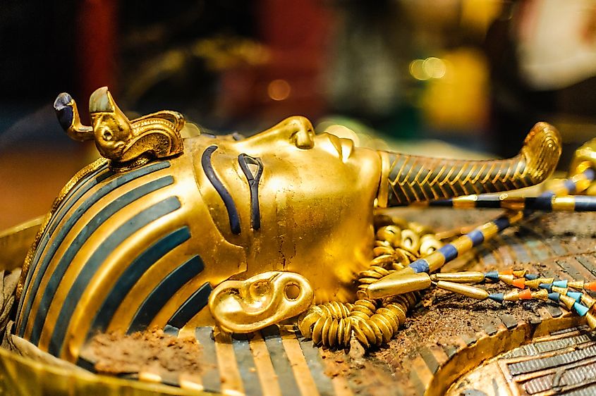Mask of Tutankhamun.