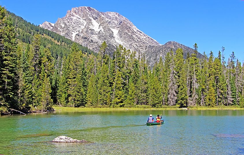 Jenny Lake in Wyoming