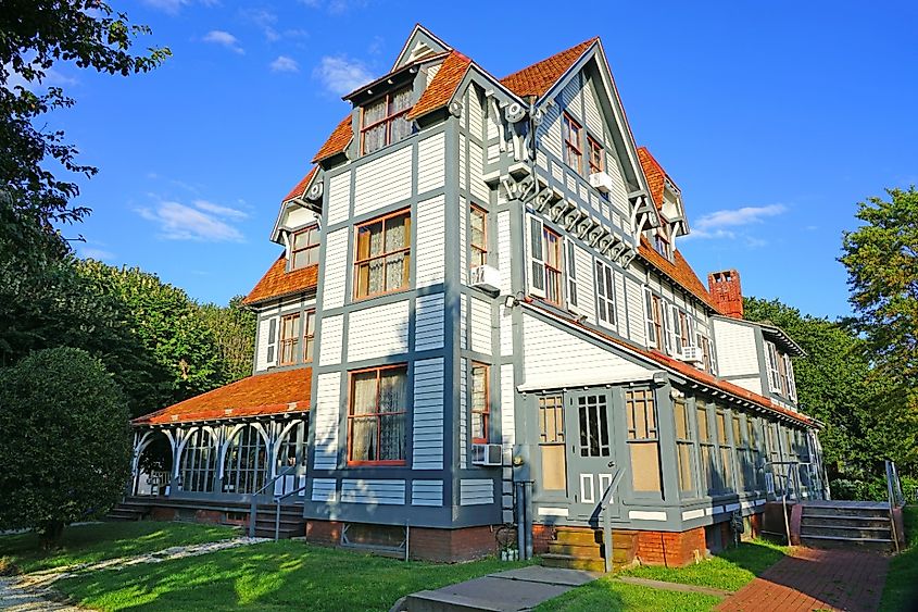 Historic home of Emlen Physick Estate, Cape May, New Jersey.