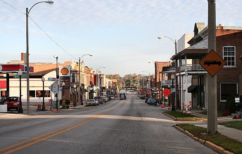 Ligonier, Indiana downtown