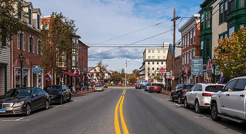 Gettysburg, Pennsylvania. Image credit: woodsnorthphoto via Shutterstock