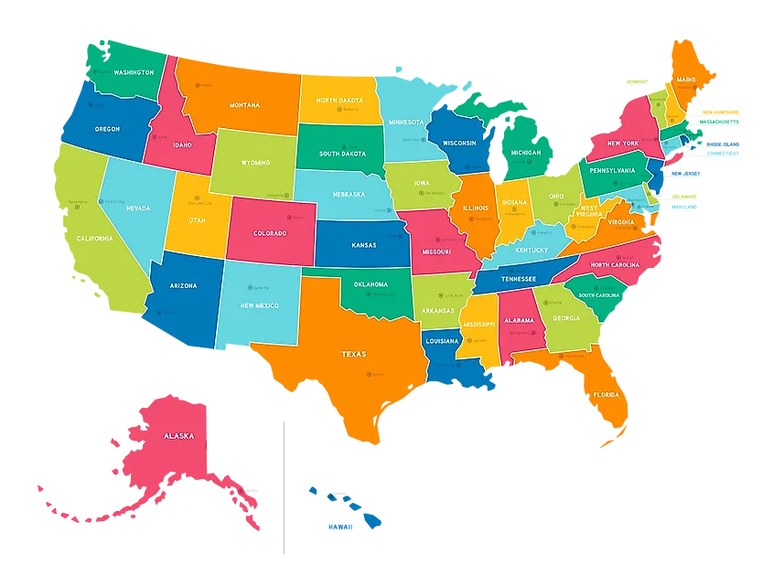 Political And Physical Map - WorldAtlas
