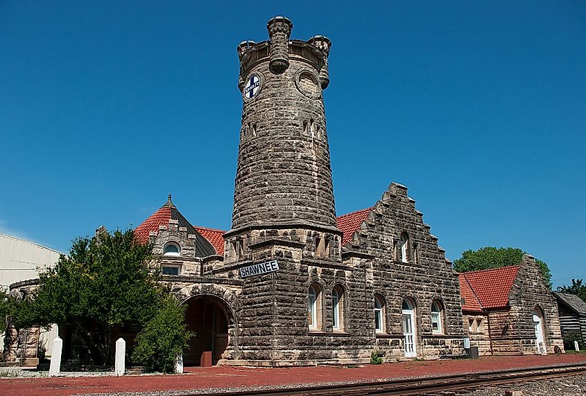 The Train Station in Shawnee, Oklahoma. Image credit: Ron Reiring via Flickr.com.