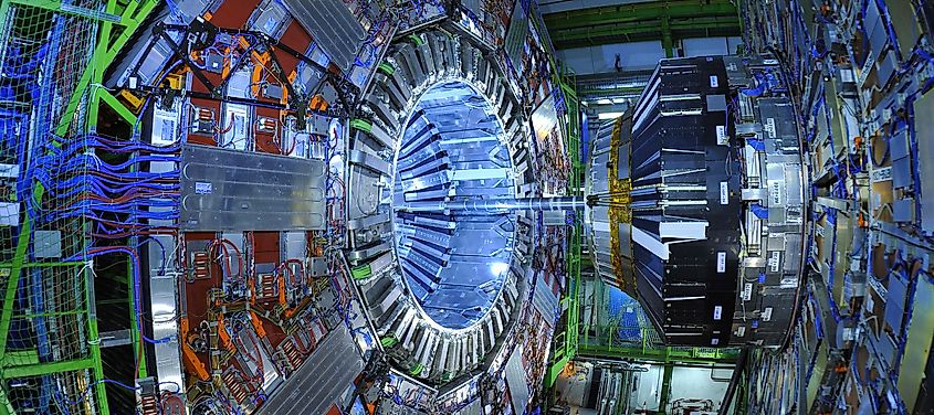 The LHC in Geneva, Switzerland.