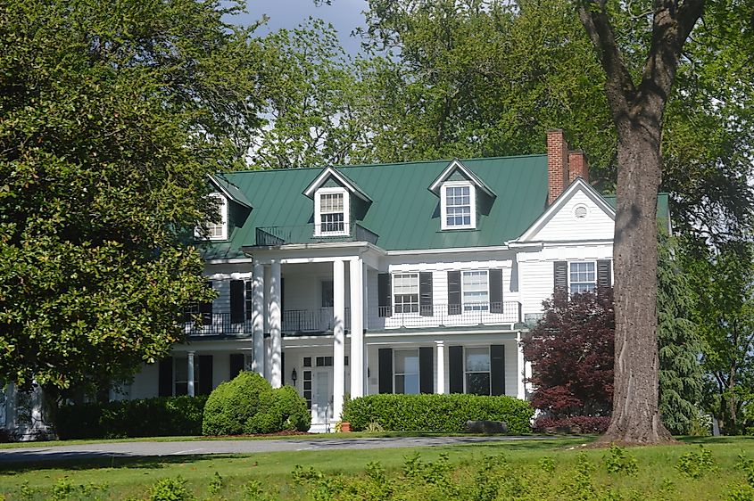 Beaver Creek Plantation in Martinville, Virginia.