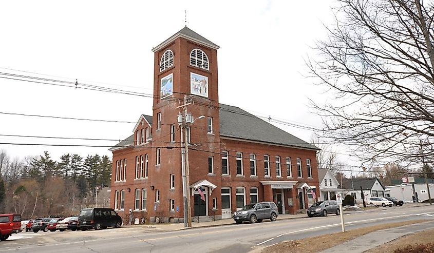 Antrim Town Hall, Antrim, New Hampshire.
