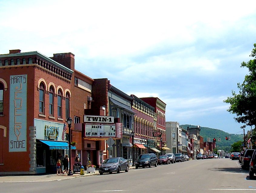 Wellsville, New York.