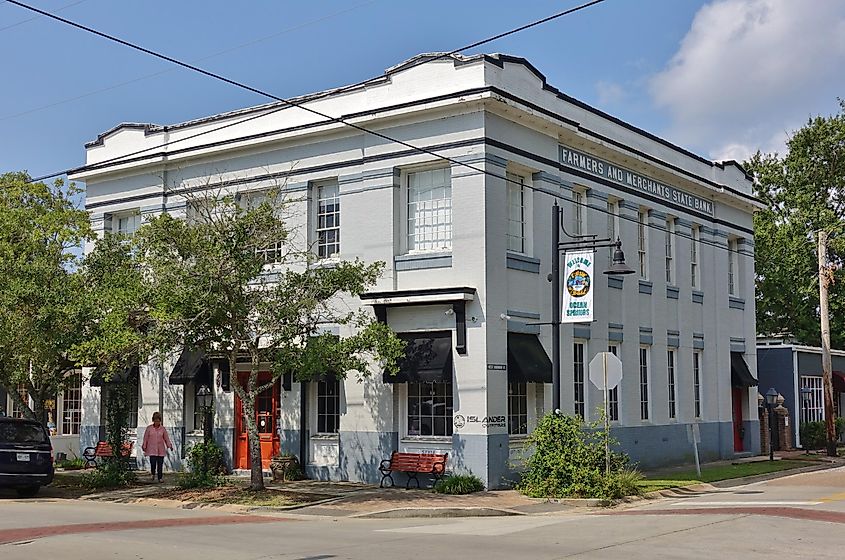 Downtown, Ocean Springs, Mississippi.