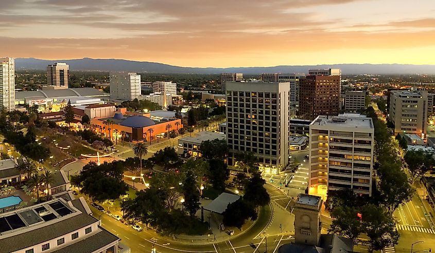 San Jose aerial view