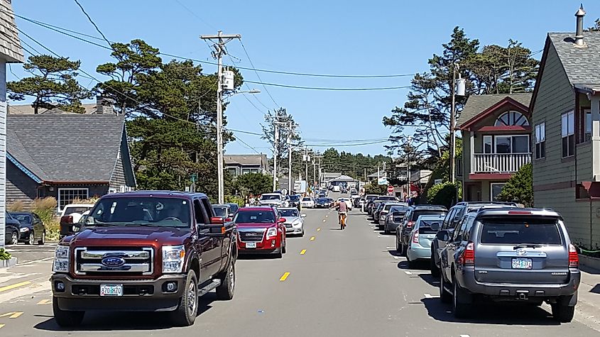 Downtown Manzanita, Oregon