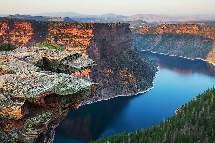 Flaming Gorge recreation area.