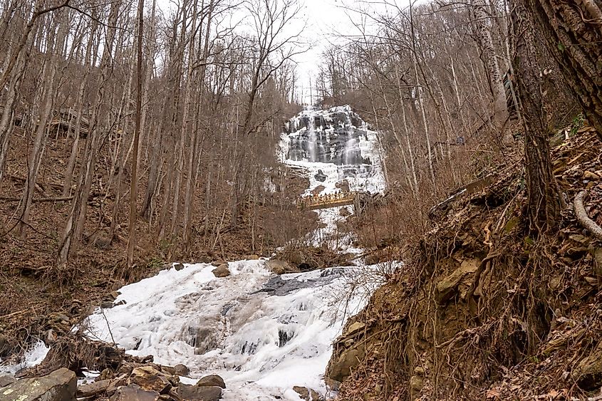 Amicalola Falls, Georgia.
