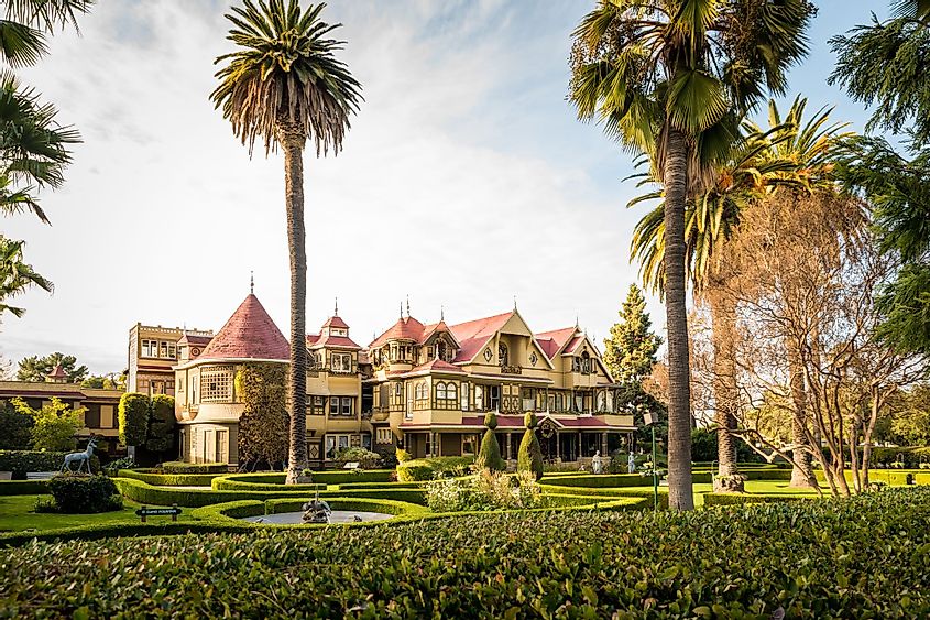 Winchester Mystery House Museum in San Jose, California
