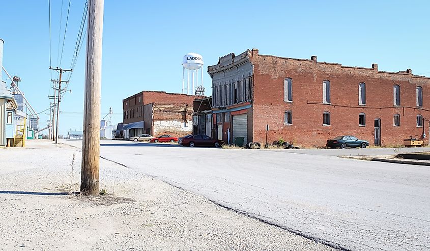 Downtown buildings in Mexico, Missouri