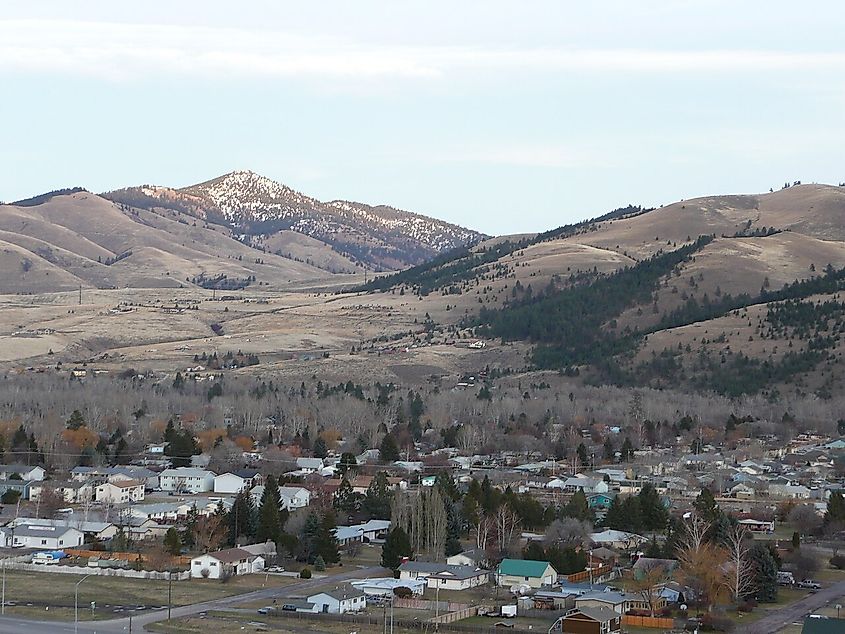 Overlooking Lolo, Montana.