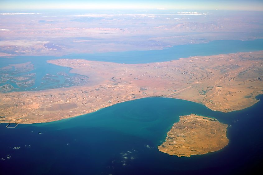 Qeshm Island in Persian Gulf