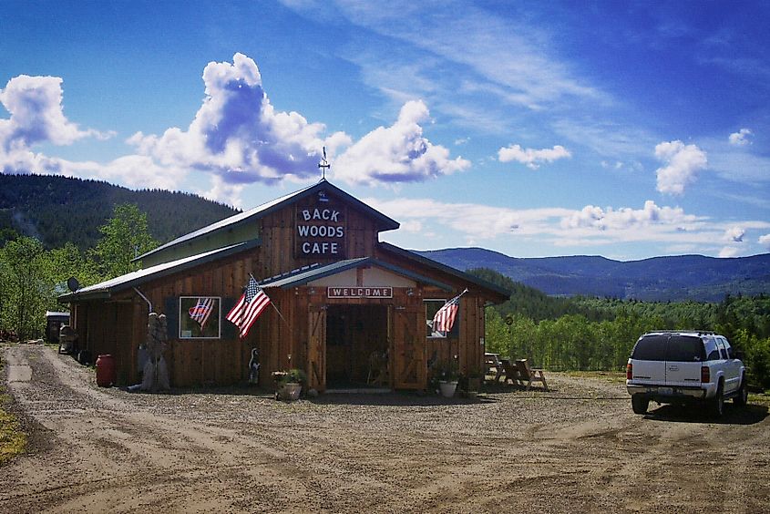 A cafe in Toutle, Washington