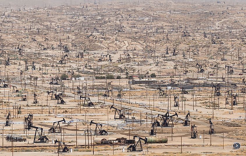 Kern River Oil Field, Bakersfield, California