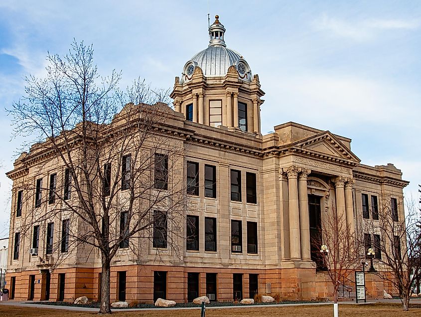 Richland County Courthouse in Wahpeton, North Dakota.