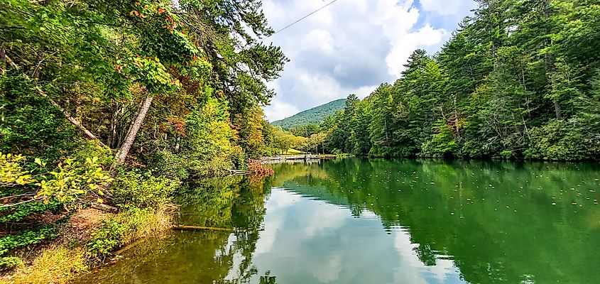 Unicoi State Park in Helen, Georgia.