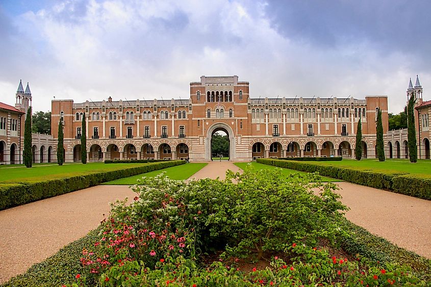 A private university building in Houston, Texas.