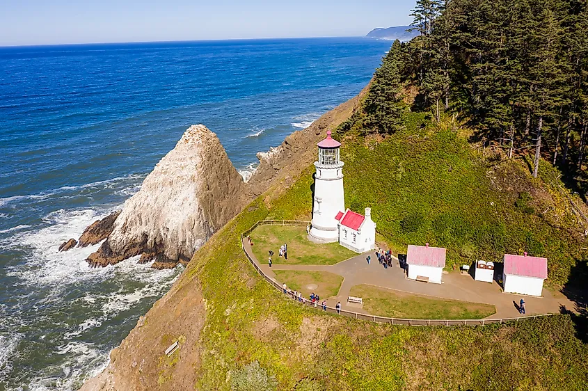 Heceta Head Light near Yachats, Oregon.