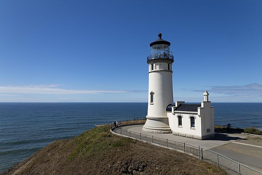 The North Head Lighthouse in Cape Disappointment State Park. Photo by Brendan Cane