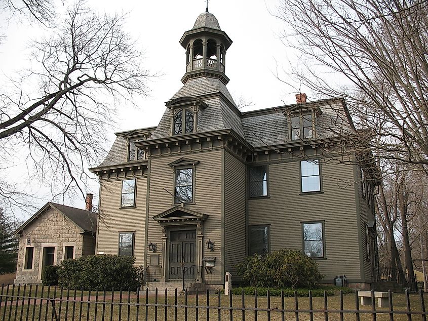 Kings County Courthouse in Kingston, Rhode Island