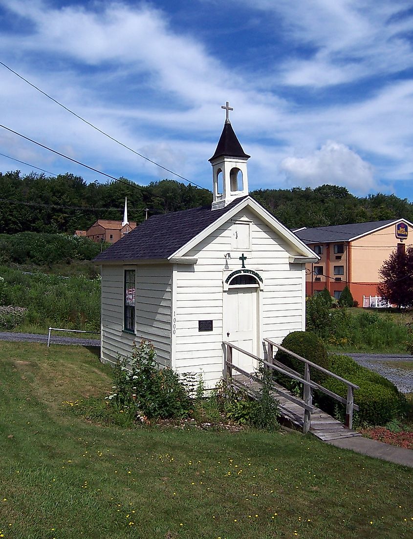 Decker's Chapel in St. Mary's Pennsylvania.