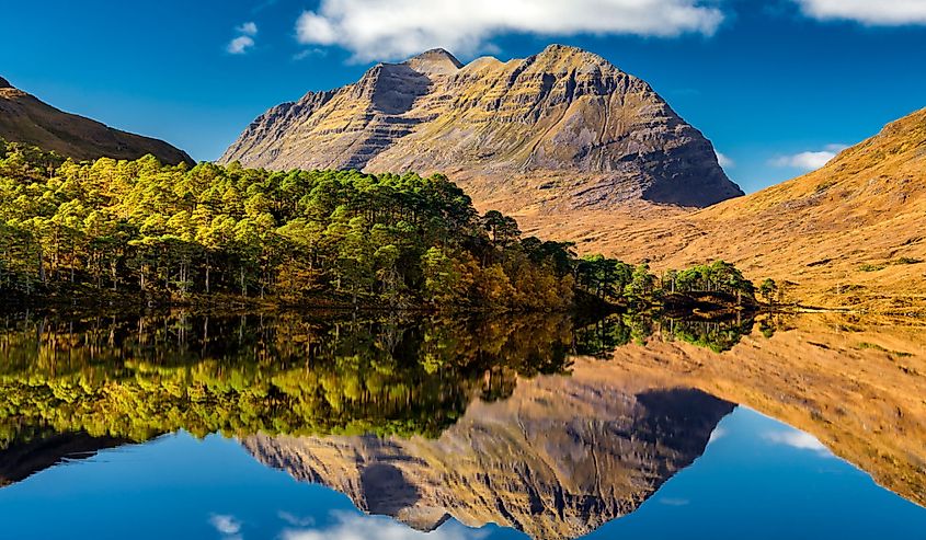 Liathach and Loch Clair, Glen Torridon, Scotland