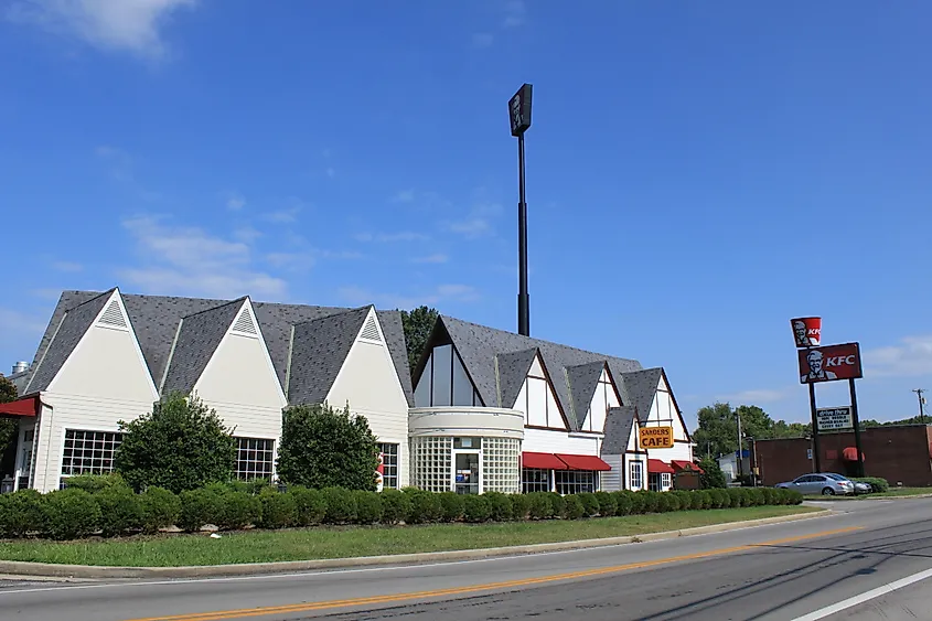Kentucky Fried Chicken Restaurant and Museum in Corbin, Kentucky