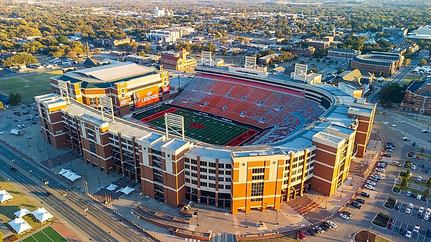 Boone Pickens Stadium in Stillwater, Oklahoma