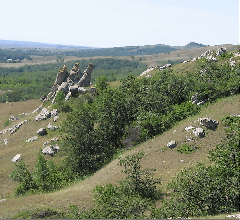 Killdeer Mountain battlefield site. Photo via WikimediaCommons