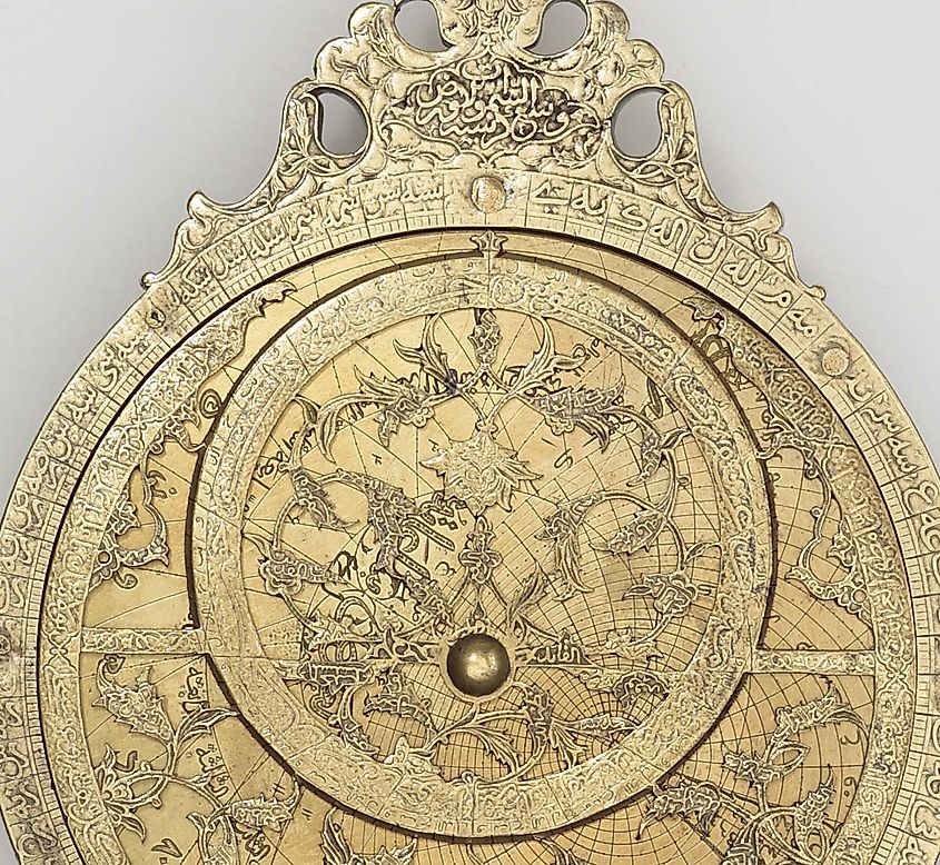 Astrolabe with Quranic inscriptions from Iran.